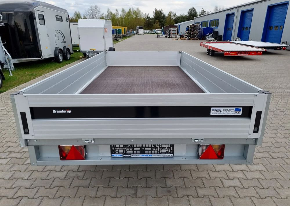 BRENDERUP 5375 ATB - 375 x 180 cm / 2500 kg - przyczepa skrzyniowa budowlana transportowa ciężarowa - Rimorchio pianale/ Cassonato: foto 4 BRENDERUP 5375 ATB - 375 x 180 cm / 2500 kg - przyczepa skrzyniowa budowlana transportowa ciężarowa - Rimorchio pianale/ Cassonato: foto 4