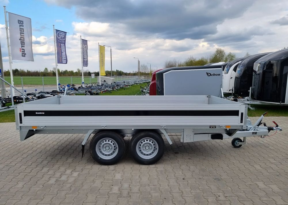 BRENDERUP 5375 ATB - 375 x 180 cm / 2500 kg - przyczepa skrzyniowa budowlana transportowa ciężarowa - Rimorchio pianale/ Cassonato: foto 2 BRENDERUP 5375 ATB - 375 x 180 cm / 2500 kg - przyczepa skrzyniowa budowlana transportowa ciężarowa - Rimorchio pianale/ Cassonato: foto 2