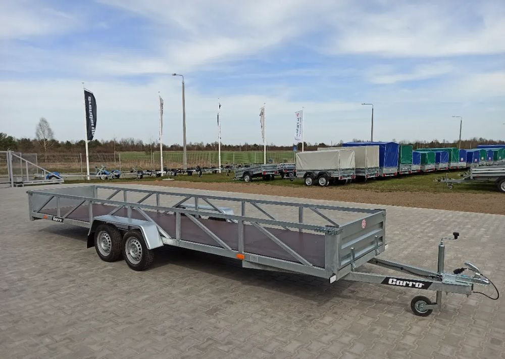 CARRO dłużyca ramowa 612x123 cm, 750 kg - Rimorchio pianale/ Cassonato: foto 1 CARRO dłużyca ramowa 612x123 cm, 750 kg - Rimorchio pianale/ Cassonato: foto 1