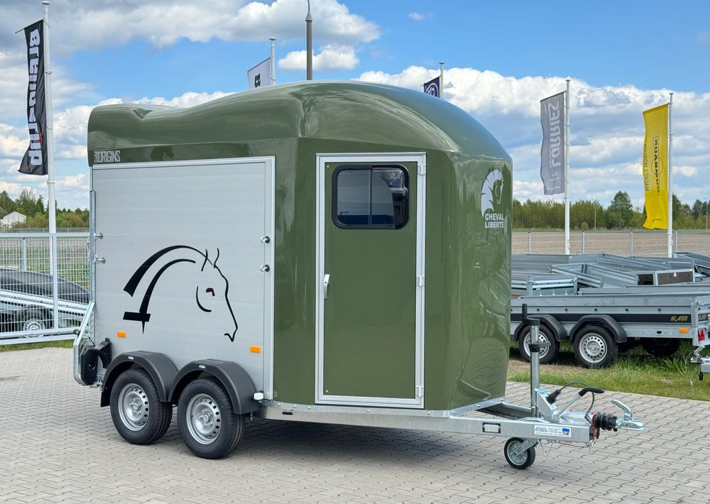 Cheval Liberte Gold Orgin Alu + siodlarnia , do przewozu 2 koni , 2000 kg - Trailer trasporto cavalli: foto 1 Cheval Liberte Gold Orgin Alu + siodlarnia , do przewozu 2 koni , 2000 kg - Trailer trasporto cavalli: foto 1