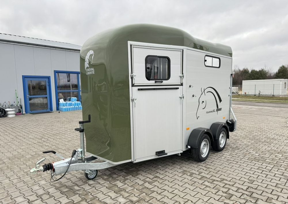 Trailer trasporto cavalli nuovo Cheval Liberte Touring Country XL przyczepa na dwa konie | duża siodlarnia | drzwi boczne | rampa przednia | 387×179 cm | ALUMINIOWA | Debon | dostawa | mocna i solidna |: foto 12