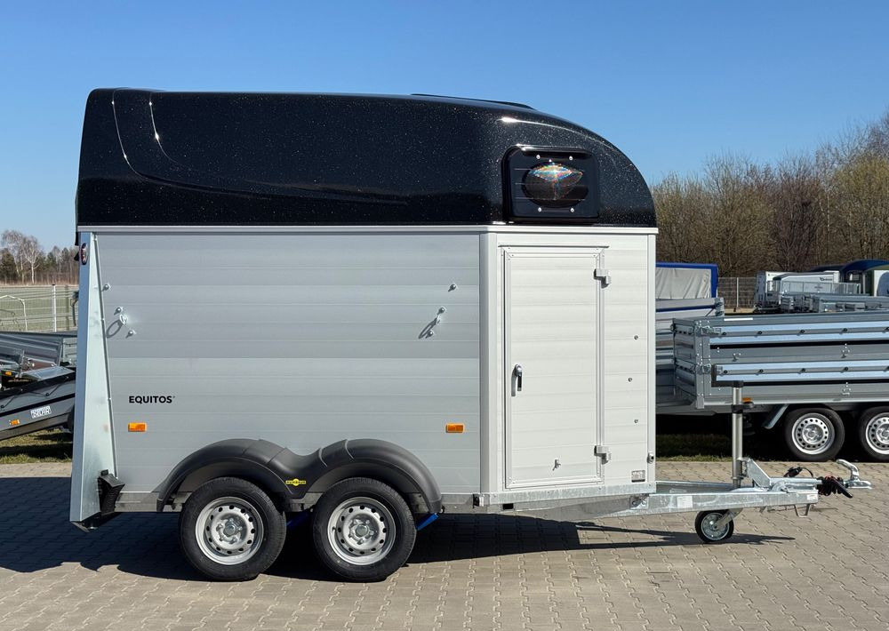 HUMBAUR Humbaur Equitos Alu Plus 2000 - Trailer trasporto cavalli: foto 2 HUMBAUR Humbaur Equitos Alu Plus 2000 - Trailer trasporto cavalli: foto 2