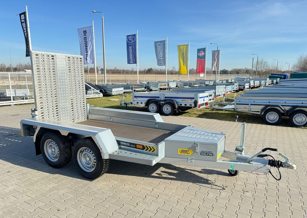 LORRIES Lorries TPM 20 przyczepa do przewozu koparki, bobcat , koparka 2700 kg - Rimorchio trasporto macchine operatrici: foto 1 LORRIES Lorries TPM 20 przyczepa do przewozu koparki, bobcat , koparka 2700 kg - Rimorchio trasporto macchine operatrici: foto 1