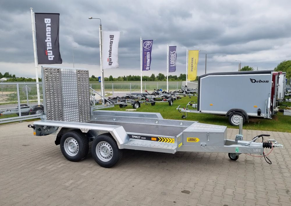 LORRIES TPM27 | 303x160 cm 2,7T koparka, bobcat - Rimorchio trasporto macchine operatrici: foto 3 LORRIES TPM27 | 303x160 cm 2,7T koparka, bobcat - Rimorchio trasporto macchine operatrici: foto 3