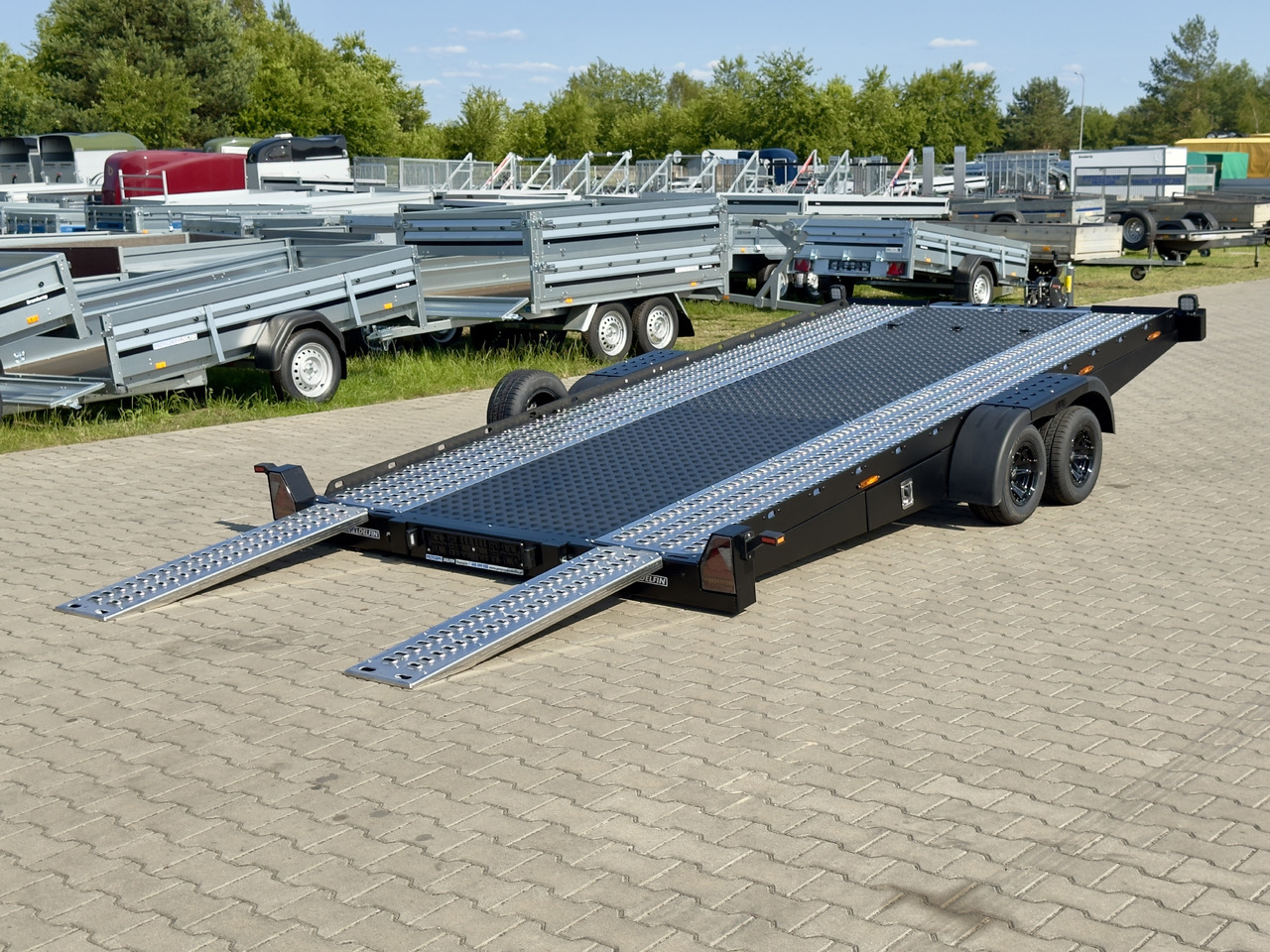 Lorries PLAXX27-4520 – laweta aluminiowa 2,7T - Rimorchio bisarca: foto 3 Lorries PLAXX27-4520 – laweta aluminiowa 2,7T - Rimorchio bisarca: foto 3