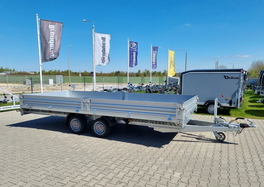 STEMA SHP O2 35-52-22.2 | 510x213 cm ALU 3,5T hamowana - Rimorchio pianale/ Cassonato: foto 1 STEMA SHP O2 35-52-22.2 | 510x213 cm ALU 3,5T hamowana - Rimorchio pianale/ Cassonato: foto 1