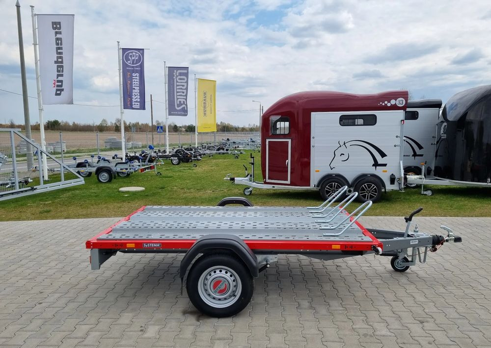 Stema STM 02 10-25-15.1 red | 251x153 cm 3 motocykle | DMC 1000kg - Rimorchio per auto: foto 3 Stema STM 02 10-25-15.1 red | 251x153 cm 3 motocykle | DMC 1000kg - Rimorchio per auto: foto 3