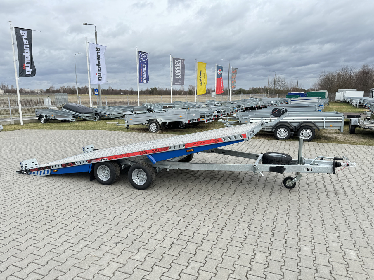 TA-NO GRAVITY LOW 27.45 trailer for 1 car 2700 kg GVW VDI CERTIFICATE - Rimorchio bisarca: foto 1 TA-NO GRAVITY LOW 27.45 trailer for 1 car 2700 kg GVW VDI CERTIFICATE - Rimorchio bisarca: foto 1