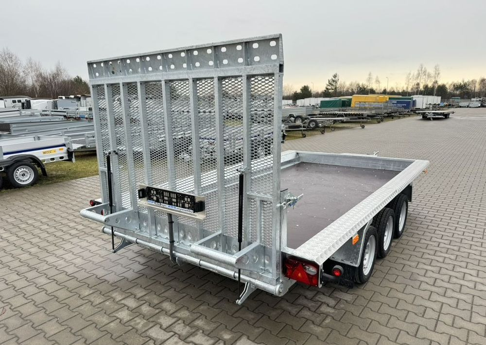 WIOLA B3540 MAX - 400 x 170 cm | 2546kg ładowności | trap stalowy | 3-osiowa budowlanka - Rimorchio trasporto macchine operatrici: foto 5 WIOLA B3540 MAX - 400 x 170 cm | 2546kg ładowności | trap stalowy | 3-osiowa budowlanka - Rimorchio trasporto macchine operatrici: foto 5