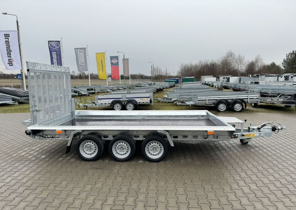 WIOLA B3540 MAX - 400 x 170 cm | 2546kg ładowności | trap stalowy | 3-osiowa budowlanka - Rimorchio trasporto macchine operatrici: foto 2 WIOLA B3540 MAX - 400 x 170 cm | 2546kg ładowności | trap stalowy | 3-osiowa budowlanka - Rimorchio trasporto macchine operatrici: foto 2