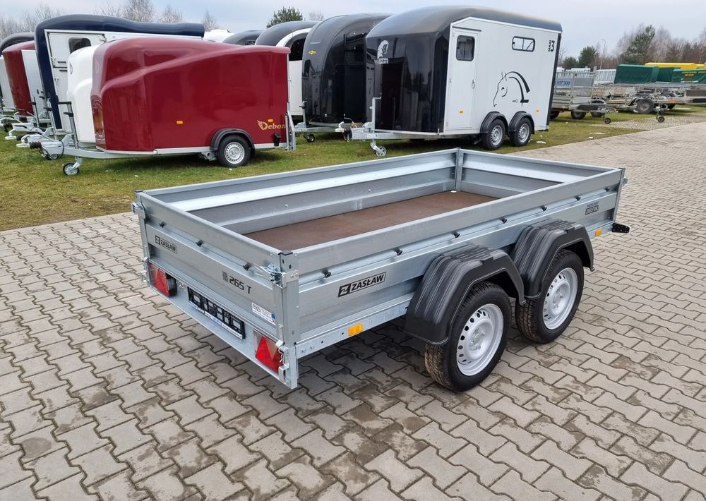 ZASŁAW 265T | 265 x 132 / 750 kg/ 2 osie / lekka przyczepa skrzyniowa - Rimorchio pianale/ Cassonato: foto 4 ZASŁAW 265T | 265 x 132 / 750 kg/ 2 osie / lekka przyczepa skrzyniowa - Rimorchio pianale/ Cassonato: foto 4