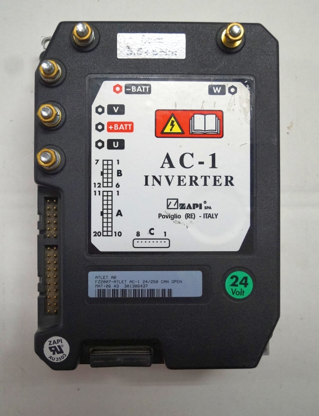 Atlet FZ2007 | AC-I converter FZ 2007 - Atlet AC-I 24/250 can opensn. 06 43 3013 - ECU per Mezzo di movimentazione: foto 1 Atlet FZ2007 | AC-I converter FZ 2007 - Atlet AC-I 24/250 can opensn. 06 43 3013 - ECU per Mezzo di movimentazione: foto 1