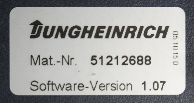 Jungheinrich 51159321 | Rij/hef regeling drive/lifting controller AS4814Ik Index - ECU per Mezzo di movimentazione: foto 5 Jungheinrich 51159321 | Rij/hef regeling drive/lifting controller AS4814Ik Index - ECU per Mezzo di movimentazione: foto 5