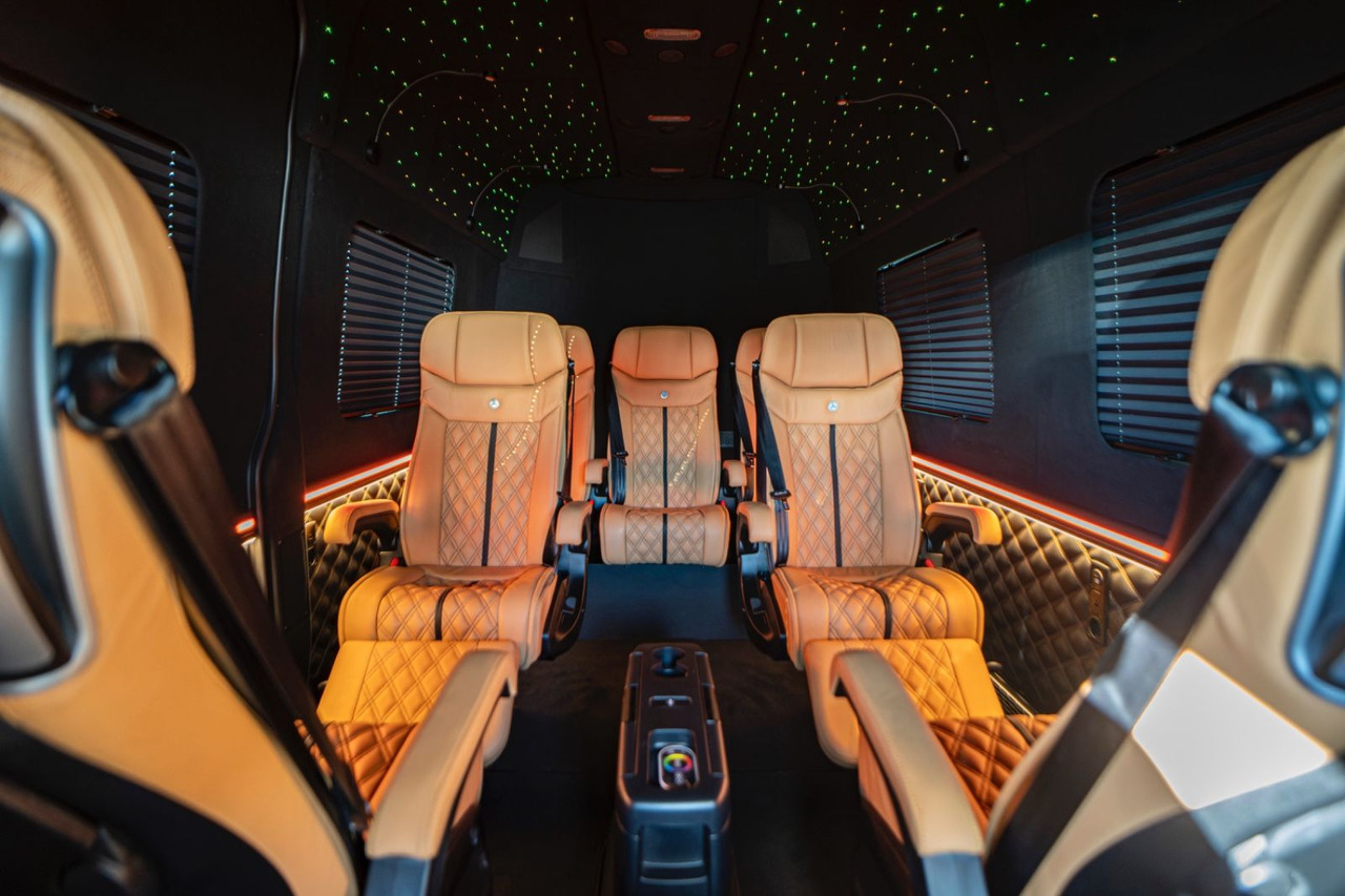 Minibus, Pulmino nuovo Mercedes-Benz Sprinter 319 VIP Business Van/ TV/ Premium Sound Mercedes-Benz Sprinter 319 VIP Business Van/ TV/ IN STOCK!!!: foto 10