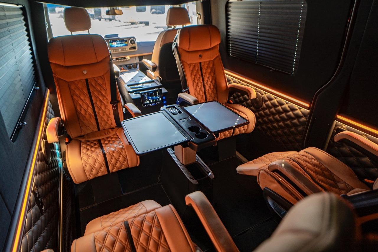 Minibus, Pulmino nuovo Mercedes-Benz Sprinter 319 VIP Business Van/ TV/ Premium Sound Mercedes-Benz Sprinter 319 VIP Business Van/ TV/ IN STOCK!!!: foto 15