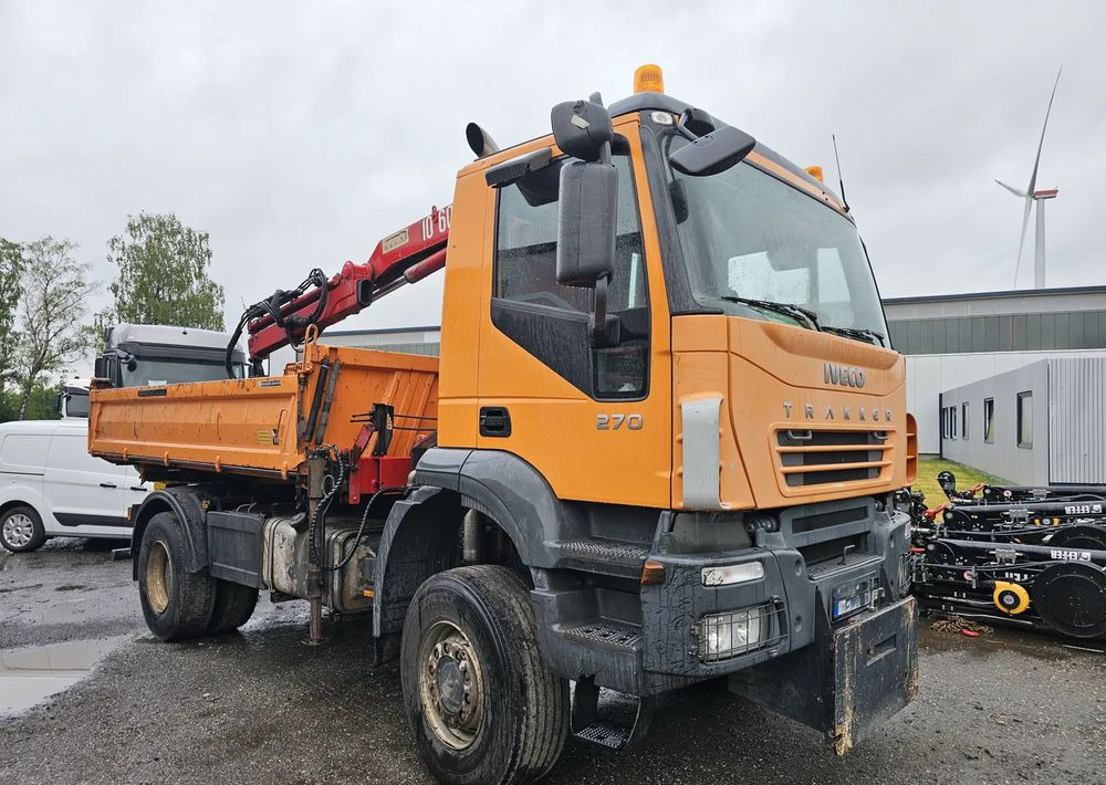 Iveco 18.270 4x4 | 146.000 km ORYGINAŁ | MEILLER + HDS PALFINGER + KRAN ALLRAD |EURO 4/ OKAZJA! - Autocarro ribaltabile: foto 2 Iveco 18.270 4x4 | 146.000 km ORYGINAŁ | MEILLER + HDS PALFINGER + KRAN ALLRAD |EURO 4/ OKAZJA! - Autocarro ribaltabile: foto 2