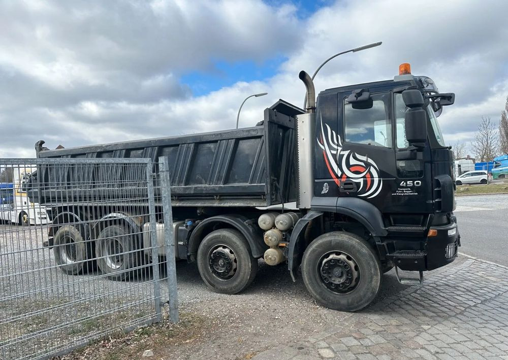 Iveco Trakker 450 • Meiller • Wywrotka Trójstronna • Bordmatik • 8x4 • Euro 5 • - Autocarro ribaltabile: foto 2 Iveco Trakker 450 • Meiller • Wywrotka Trójstronna • Bordmatik • 8x4 • Euro 5 • - Autocarro ribaltabile: foto 2