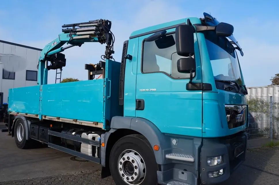 MAN TGS 18.290 | Żuraw Hyva HB 150 | Euro 6 | Automat | 1. właściciel | 4X2 | Przebieg 160 124 ! - Autocarro con pianale/ Cassone fisso, Camion con gru: foto 2 MAN TGS 18.290 | Żuraw Hyva HB 150 | Euro 6 | Automat | 1. właściciel | 4X2 | Przebieg 160 124 ! - Autocarro con pianale/ Cassone fisso, Camion con gru: foto 2