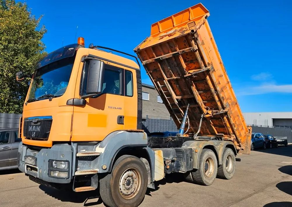 MAN TGS 26.480 6x4 WYWROTKA 3-STRONNA | AUTOMAT | EURO 5 | PRZEBIEG 310 000km! - Autocarro ribaltabile: foto 3 MAN TGS 26.480 6x4 WYWROTKA 3-STRONNA | AUTOMAT | EURO 5 | PRZEBIEG 310 000km! - Autocarro ribaltabile: foto 3