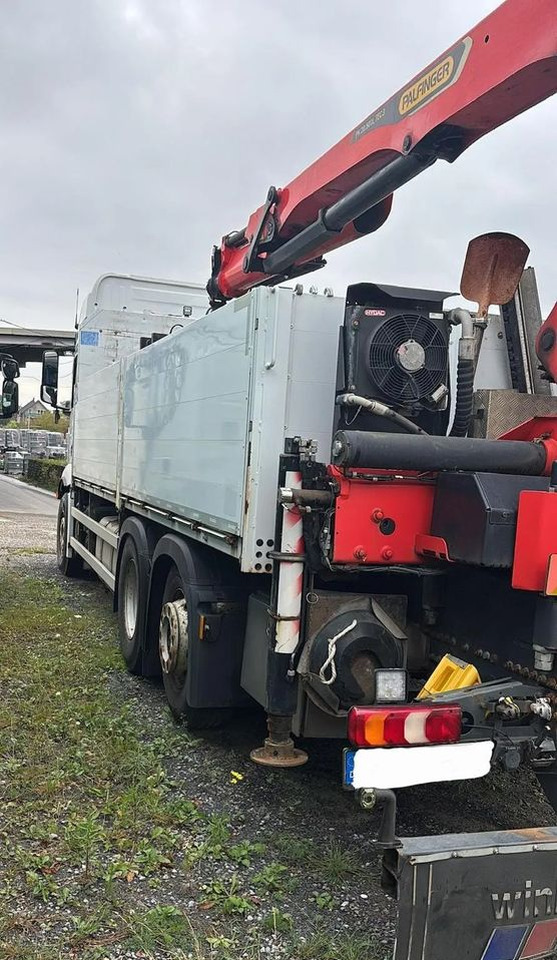Mercedes-Benz ACTROS 2545 / 6x2 / HDS Palfinger PK 20.501 sterowany radiowo / Przyczepa w zestawie / Euro6/ Przebieg 340 000km - Autocarro con pianale/ Cassone fisso, Camion con gru: foto 3 Mercedes-Benz ACTROS 2545 / 6x2 / HDS Palfinger PK 20.501 sterowany radiowo / Przyczepa w zestawie / Euro6/ Przebieg 340 000km - Autocarro con pianale/ Cassone fisso, Camion con gru: foto 3