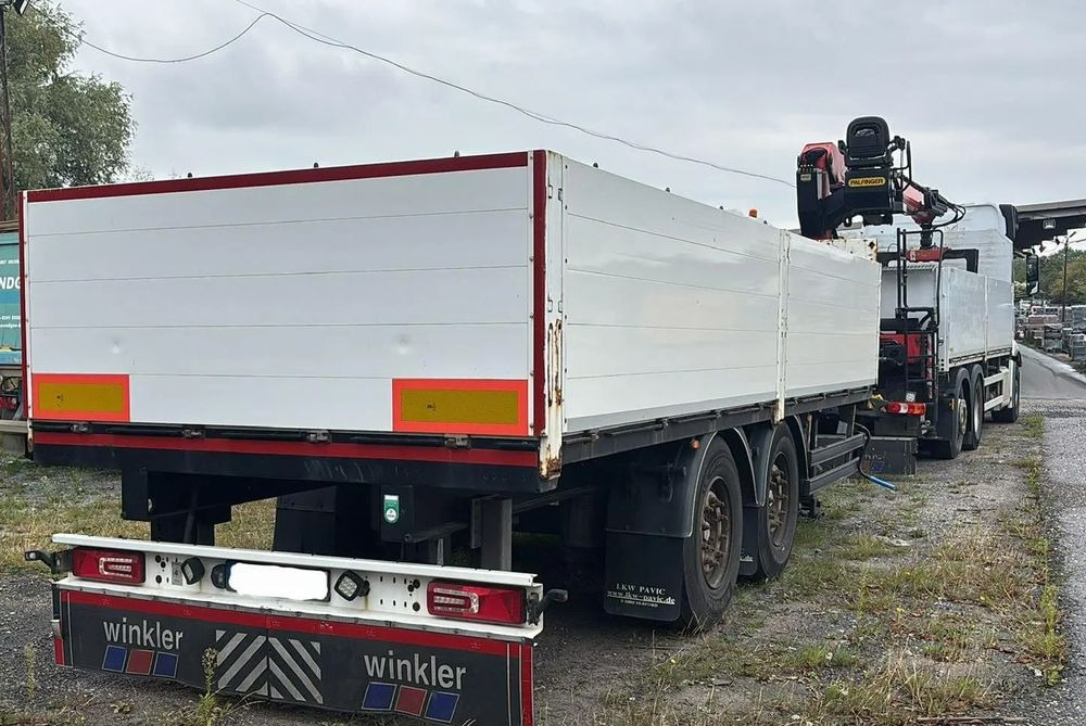 Mercedes-Benz ACTROS 2545 / 6x2 / HDS Palfinger PK 20.501 sterowany radiowo / Przyczepa w zestawie / Euro6/ Przebieg 340 000km - Autocarro con pianale/ Cassone fisso, Camion con gru: foto 4 Mercedes-Benz ACTROS 2545 / 6x2 / HDS Palfinger PK 20.501 sterowany radiowo / Przyczepa w zestawie / Euro6/ Przebieg 340 000km - Autocarro con pianale/ Cassone fisso, Camion con gru: foto 4