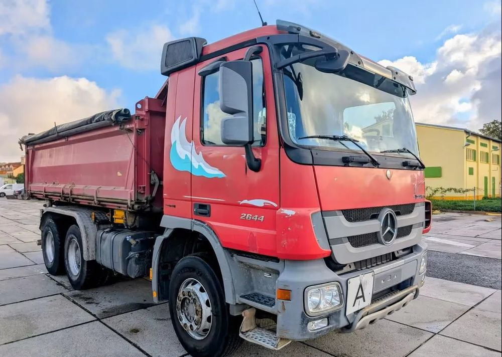 Mercedes-Benz Actros 2644 EPS |Wywrotka 3-stronna Meiller Bordmatik | 6x4 | Euro 5 | Plandeka rolowana - Autocarro ribaltabile: foto 3 Mercedes-Benz Actros 2644 EPS |Wywrotka 3-stronna Meiller Bordmatik | 6x4 | Euro 5 | Plandeka rolowana - Autocarro ribaltabile: foto 3