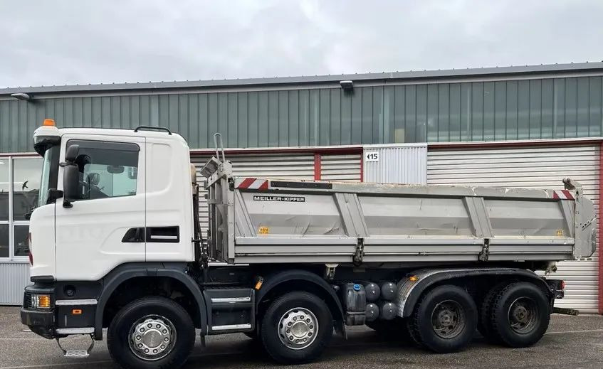 Scania G 450 8x4 | Meiller Bordmatik Wywrotka trójstronna | Retarder | 298.000 km!!!! | Euro 6 |1 właściciel - Autocarro ribaltabile: foto 5 Scania G 450 8x4 | Meiller Bordmatik Wywrotka trójstronna | Retarder | 298.000 km!!!! | Euro 6 |1 właściciel - Autocarro ribaltabile: foto 5