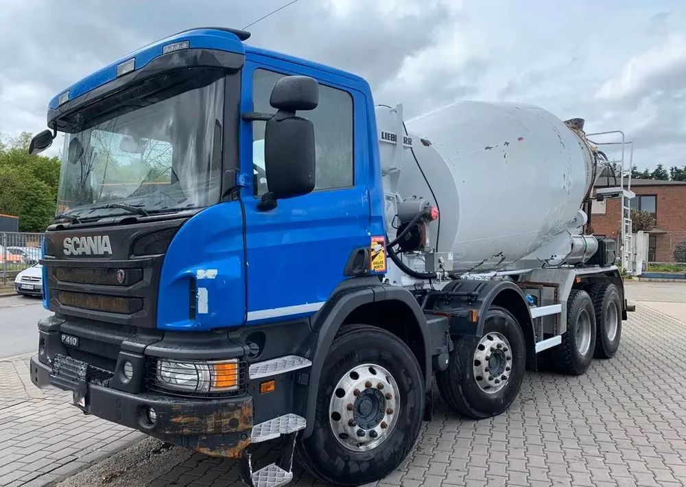 Scania P410 8x4 – Betoniarka Liebherr 9 m³/ Euro 5 / Retarder - Autobetoniera: foto 1 Scania P410 8x4 – Betoniarka Liebherr 9 m³/ Euro 5 / Retarder - Autobetoniera: foto 1