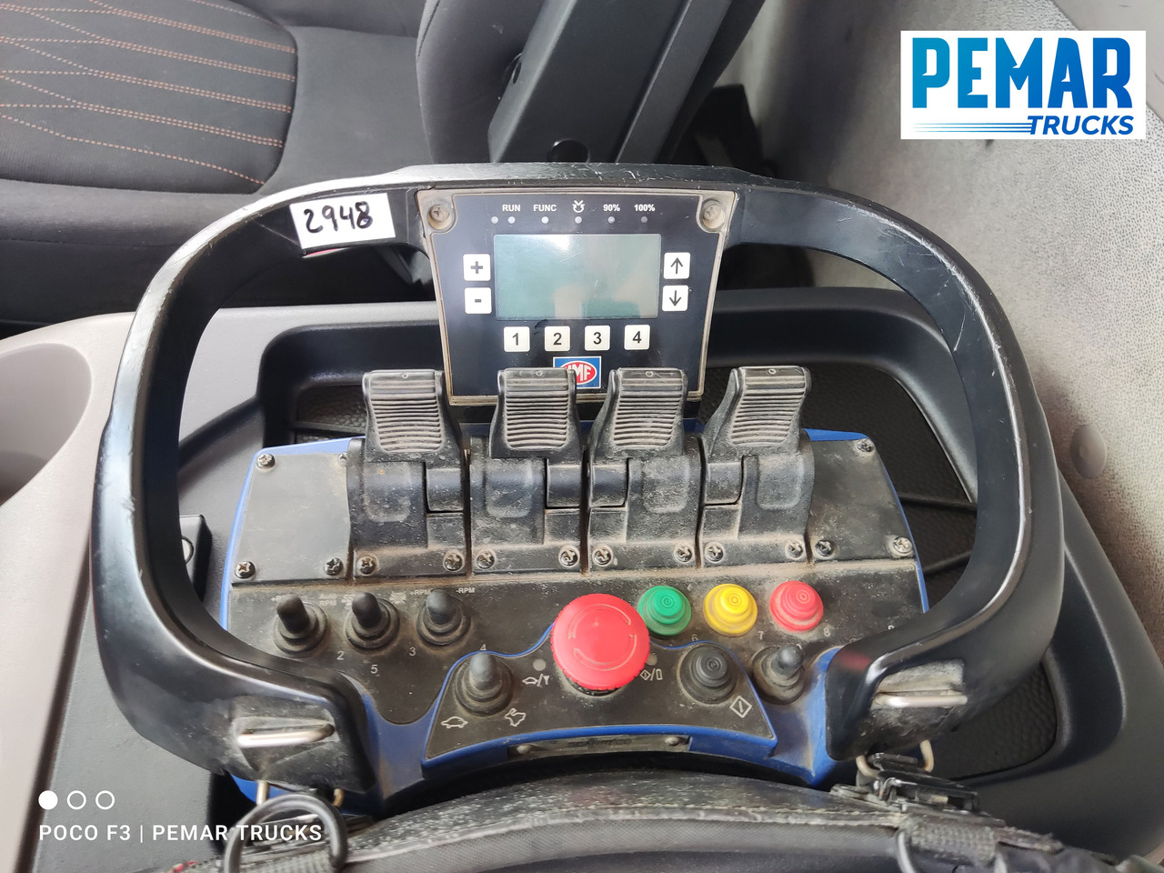 Autocarro con pianale/ Cassone fisso, Camion con gru DAF LF 210 GRUA CAJA FIJA: foto 30