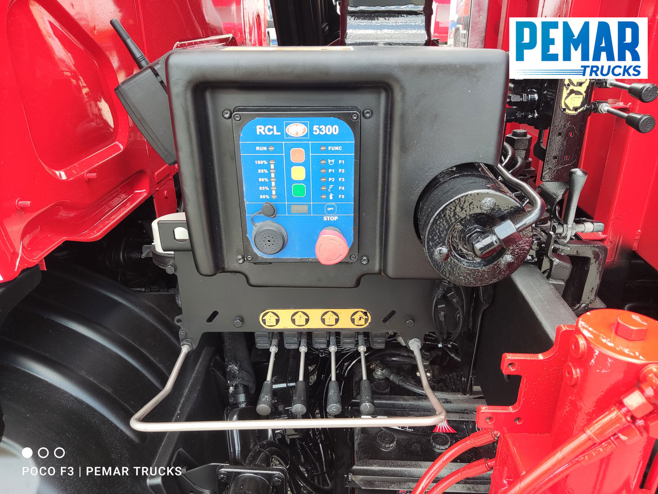Autocarro con pianale/ Cassone fisso, Camion con gru DAF LF 210 GRUA CAJA FIJA: foto 14