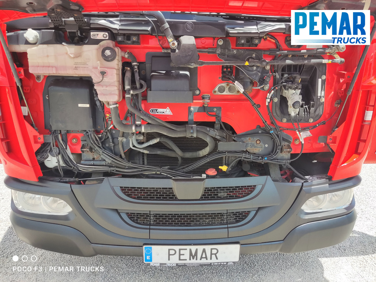 Autocarro con pianale/ Cassone fisso, Camion con gru DAF LF 210 GRUA CAJA FIJA: foto 37