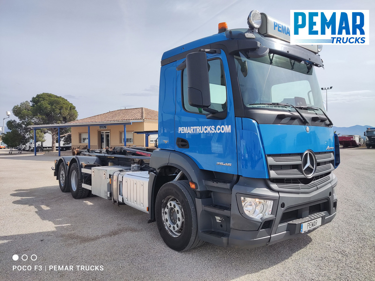 MERCEDES-BENZ ANTOS 2546 6X2 MULTILIFT - Autocarro portacontainer/ Caisse interchangeable: foto 4 MERCEDES-BENZ ANTOS 2546 6X2 MULTILIFT - Autocarro portacontainer/ Caisse interchangeable: foto 4