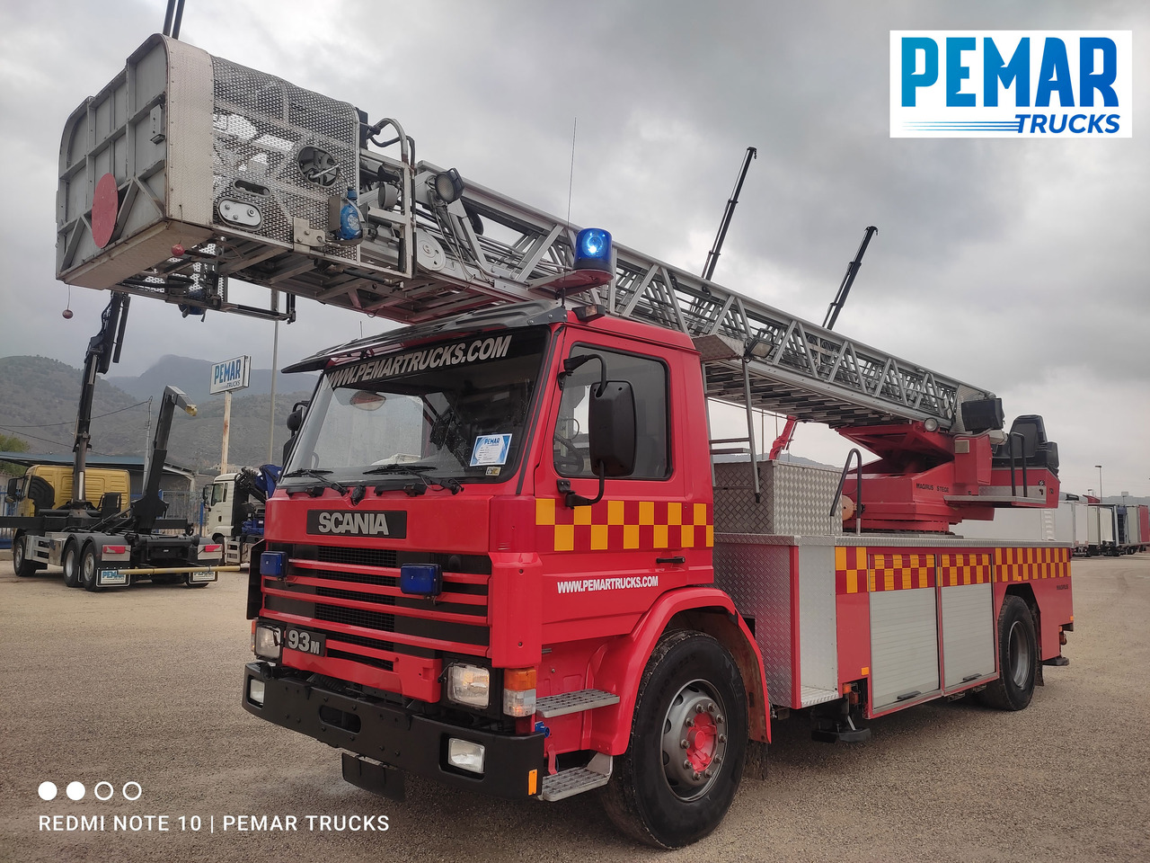 SCANIA G93 250 ESCALERA BOMBEROS - Autopompa: foto 2 SCANIA G93 250 ESCALERA BOMBEROS - Autopompa: foto 2