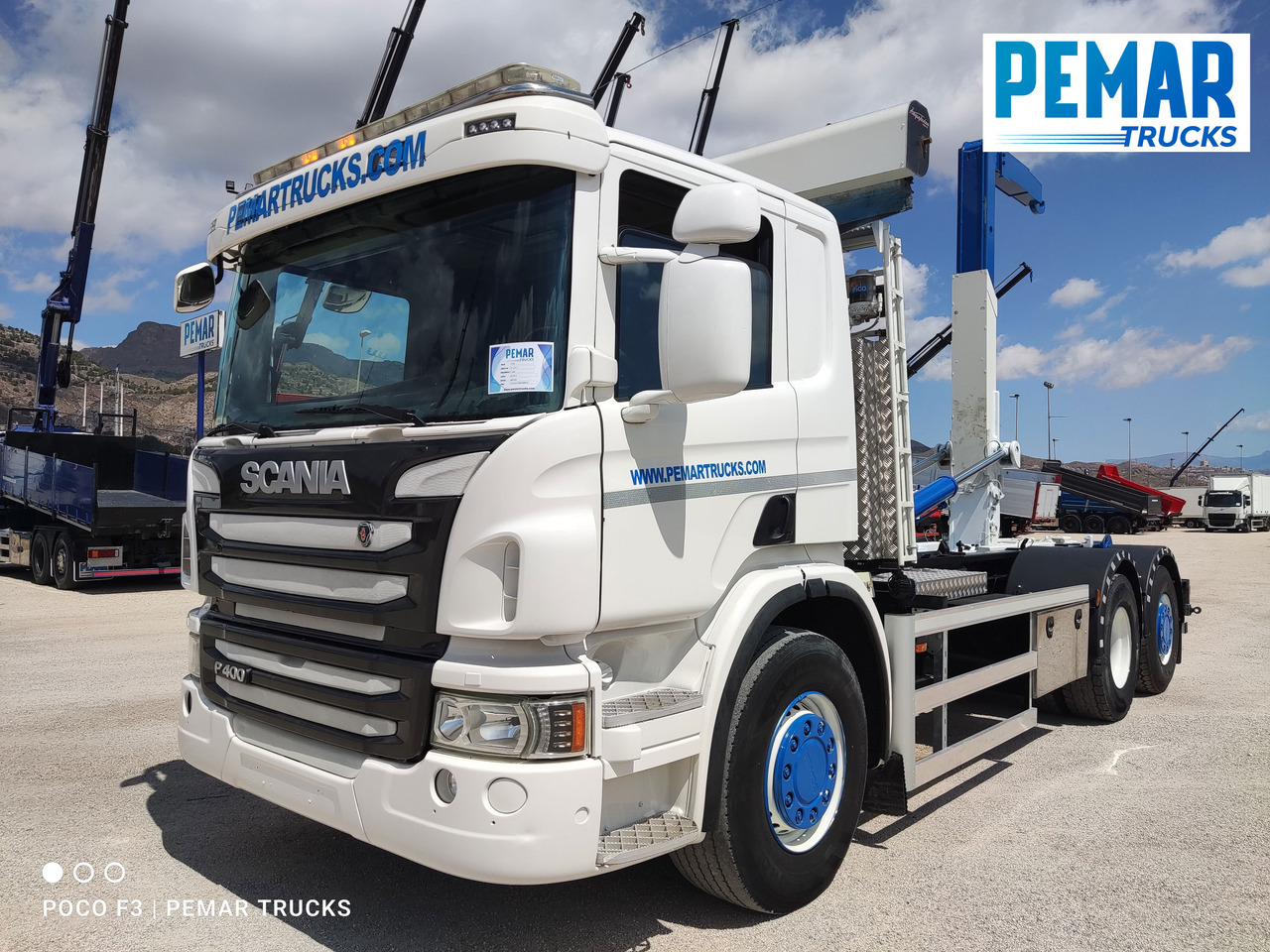 SCANIA P 400 6X2 MULTILIFT EURO 5 - Autocarro portacontainer/ Caisse interchangeable: foto 1 SCANIA P 400 6X2 MULTILIFT EURO 5 - Autocarro portacontainer/ Caisse interchangeable: foto 1