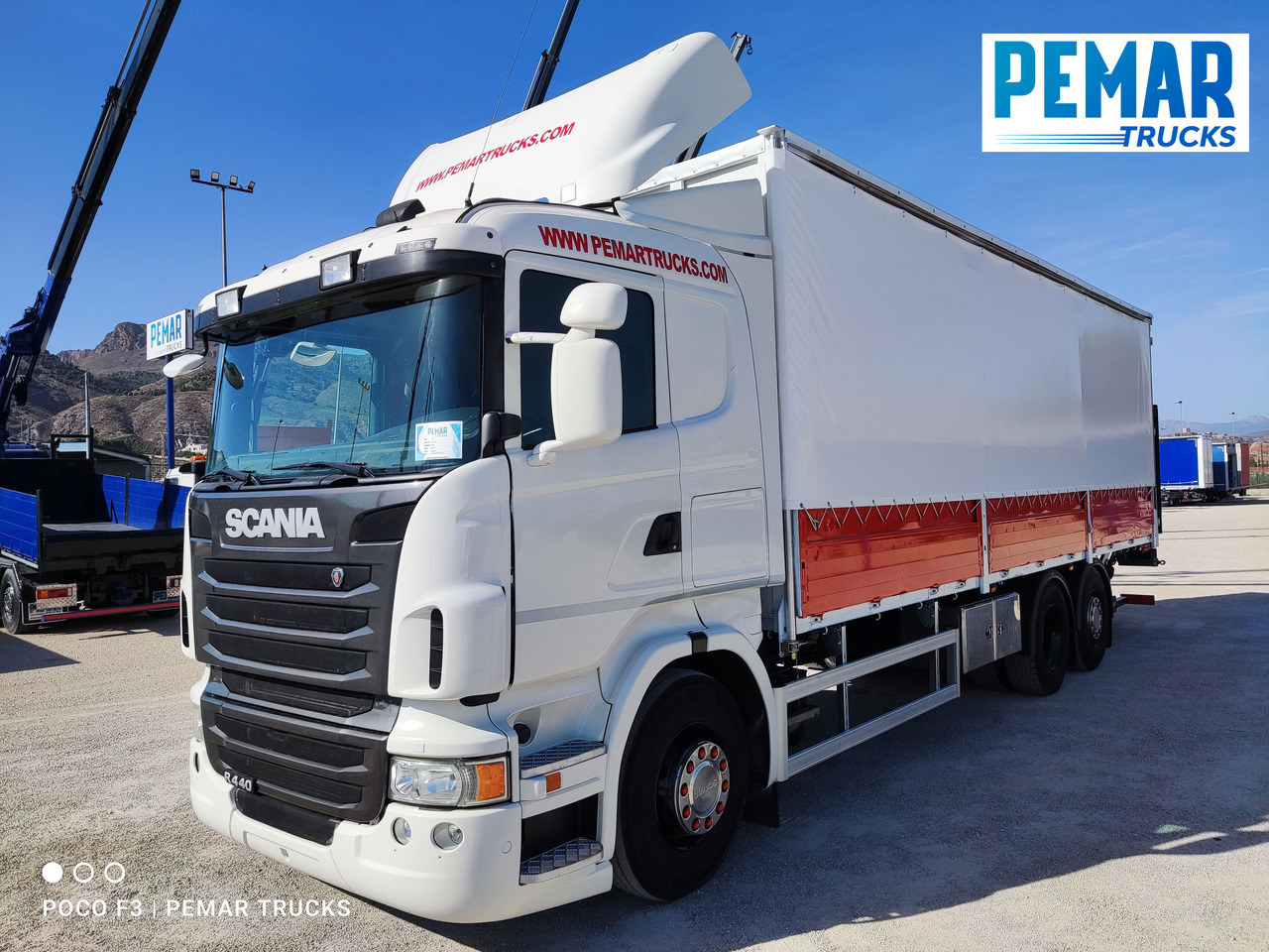 SCANIA R 440 6X2 SEMITAUTLINER - Camion centinato: foto 2 SCANIA R 440 6X2 SEMITAUTLINER - Camion centinato: foto 2