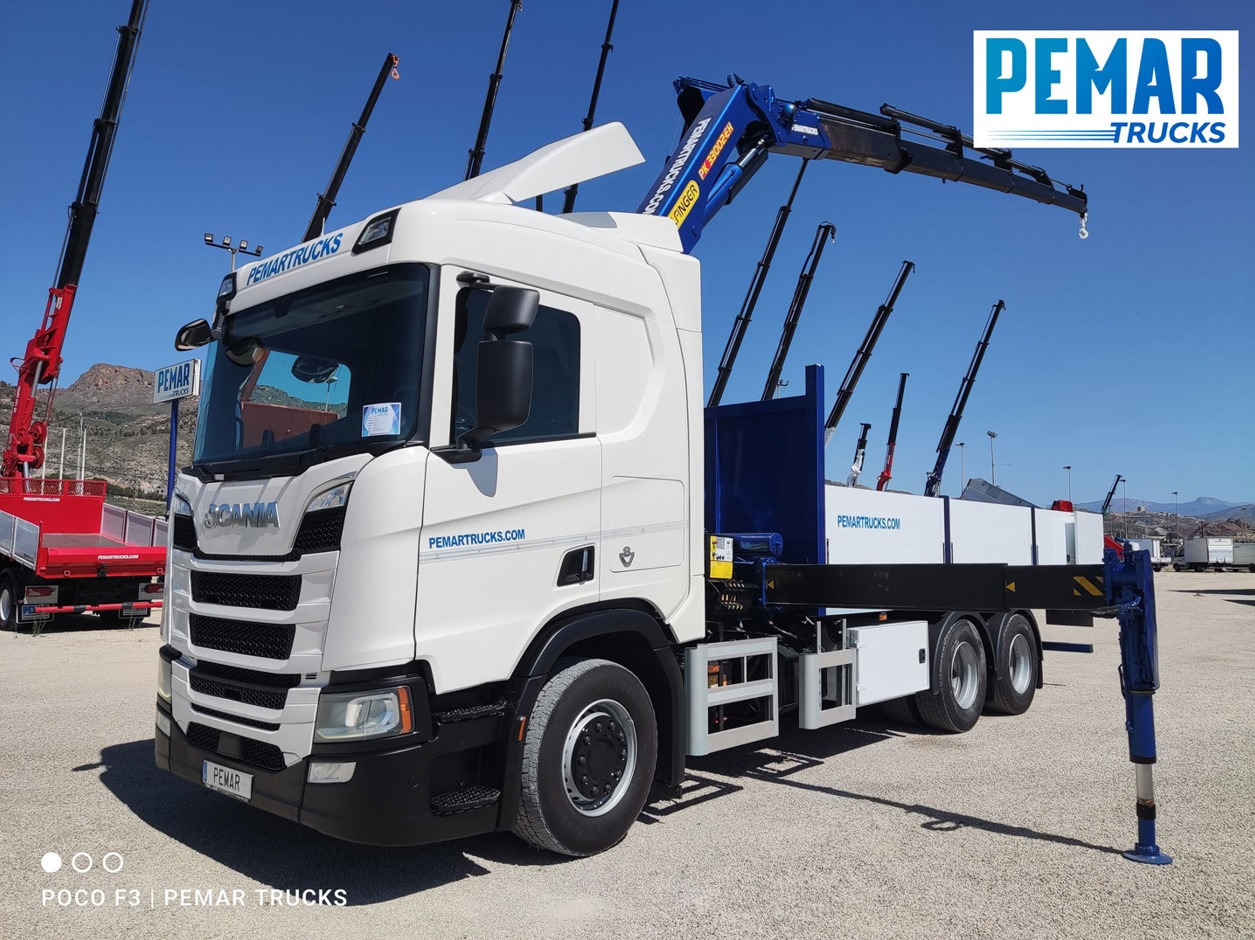 SCANIA R 520 6X2 GRUA CAJA FIJA - Camion con gru: foto 2 SCANIA R 520 6X2 GRUA CAJA FIJA - Camion con gru: foto 2