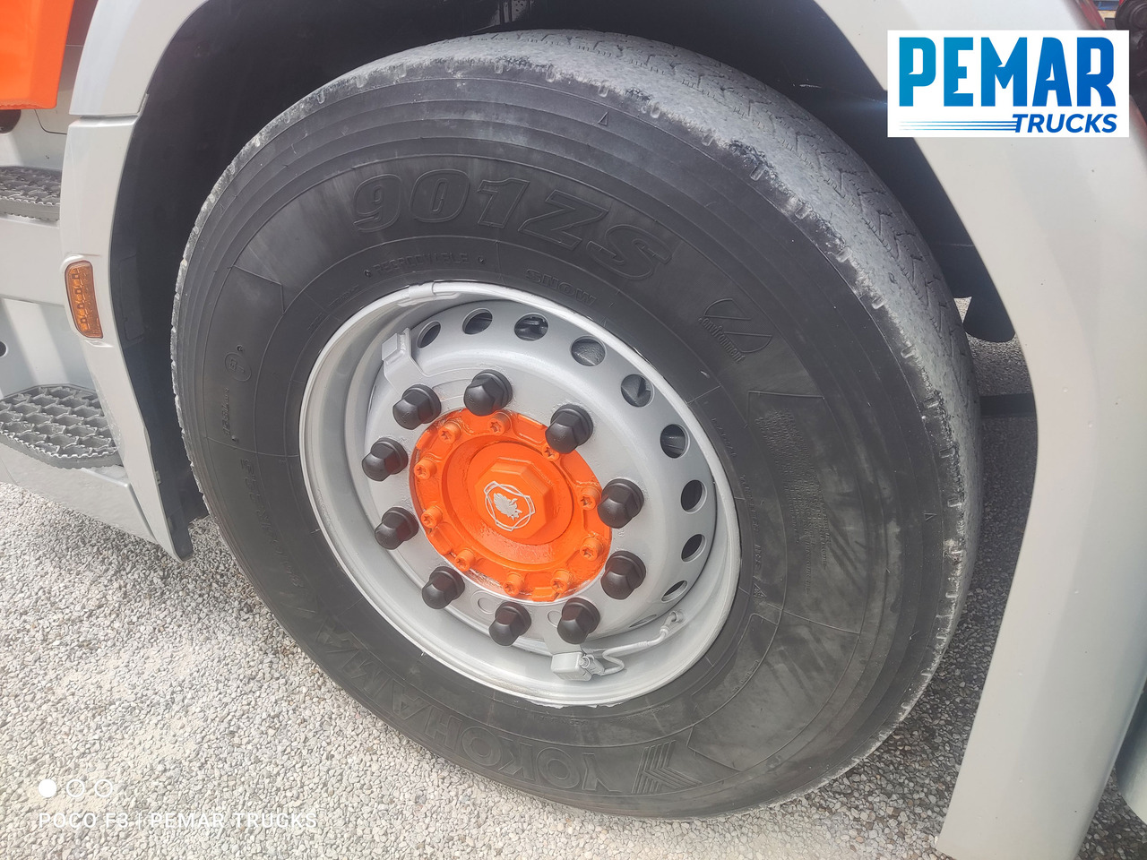 Autocarro con pianale/ Cassone fisso, Camion con gru SCANIA R 540 6X2 GRUA CAJA FIJA: foto 30
