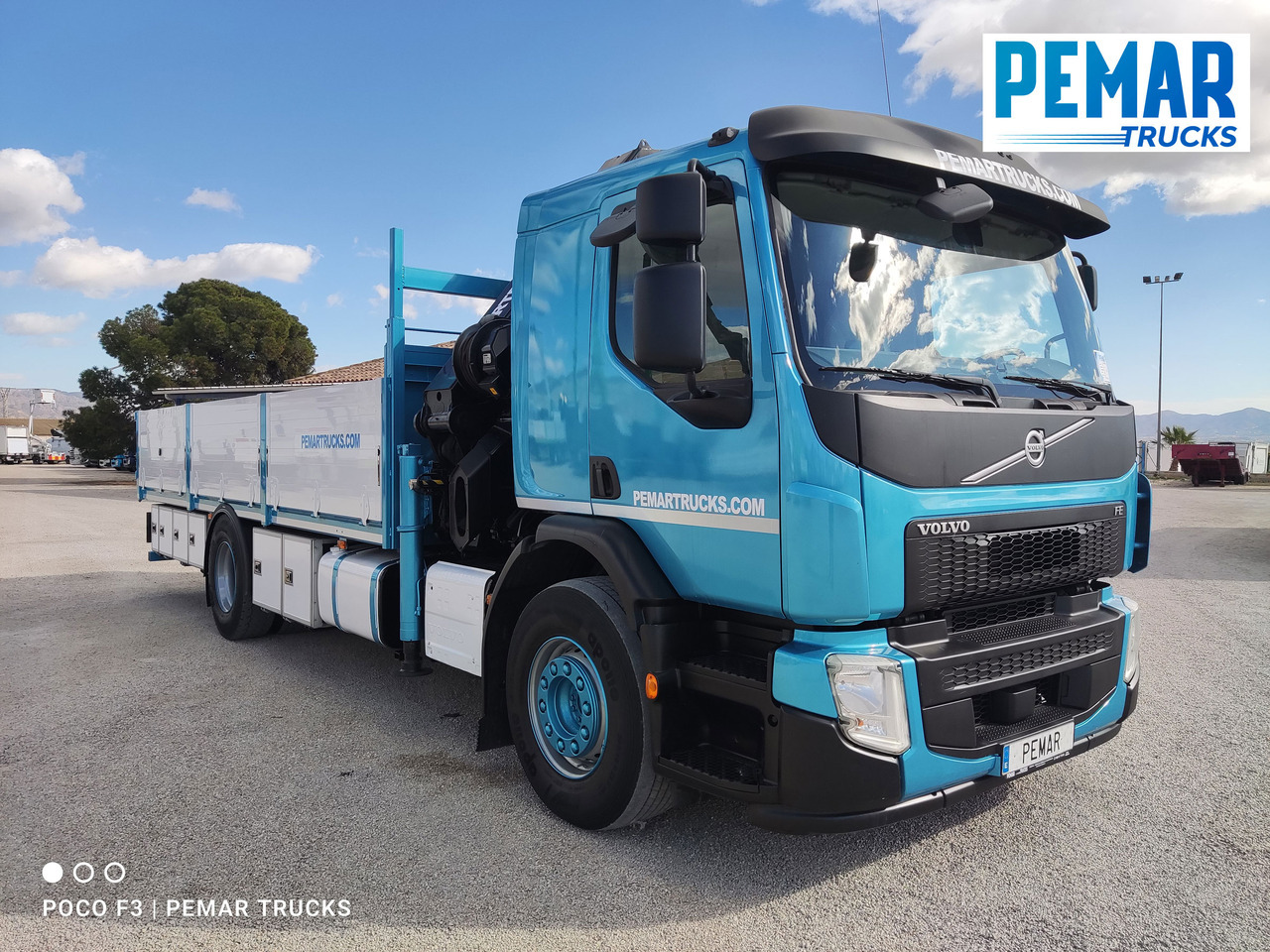 VOLVO FE 320 GRUA CAJA FIJA - Camion con gru: foto 4 VOLVO FE 320 GRUA CAJA FIJA - Camion con gru: foto 4