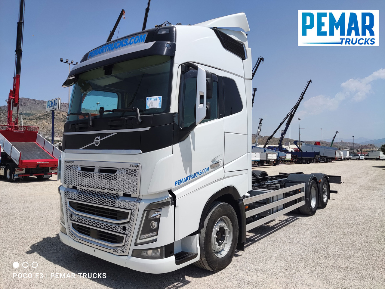 VOLVO FH16 750 6X2 CHASIS EURO 6 - Autocarro telaio: foto 1 VOLVO FH16 750 6X2 CHASIS EURO 6 - Autocarro telaio: foto 1