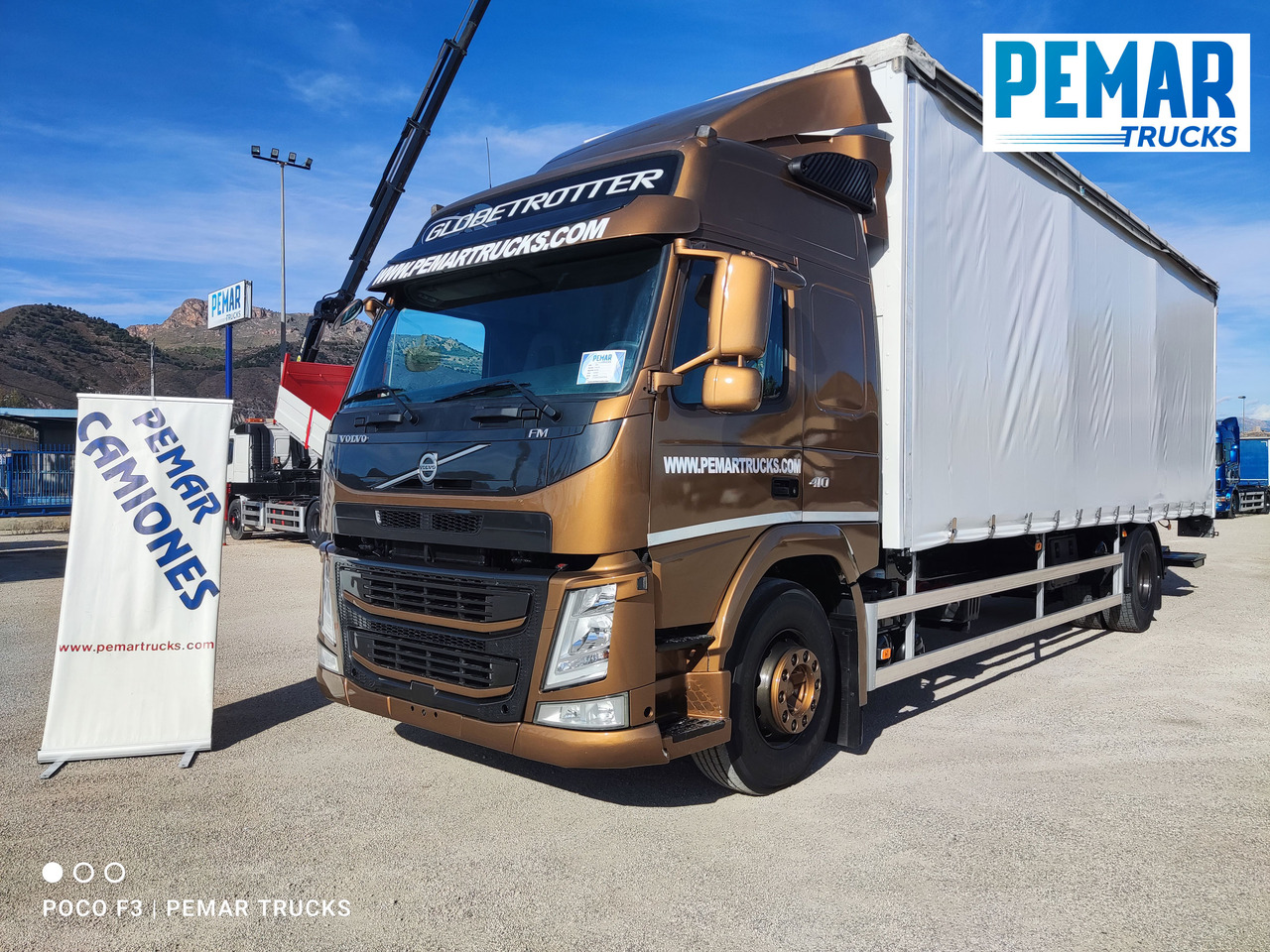 VOLVO FM 410 TAUTLINER - Camion centinato: foto 1 VOLVO FM 410 TAUTLINER - Camion centinato: foto 1