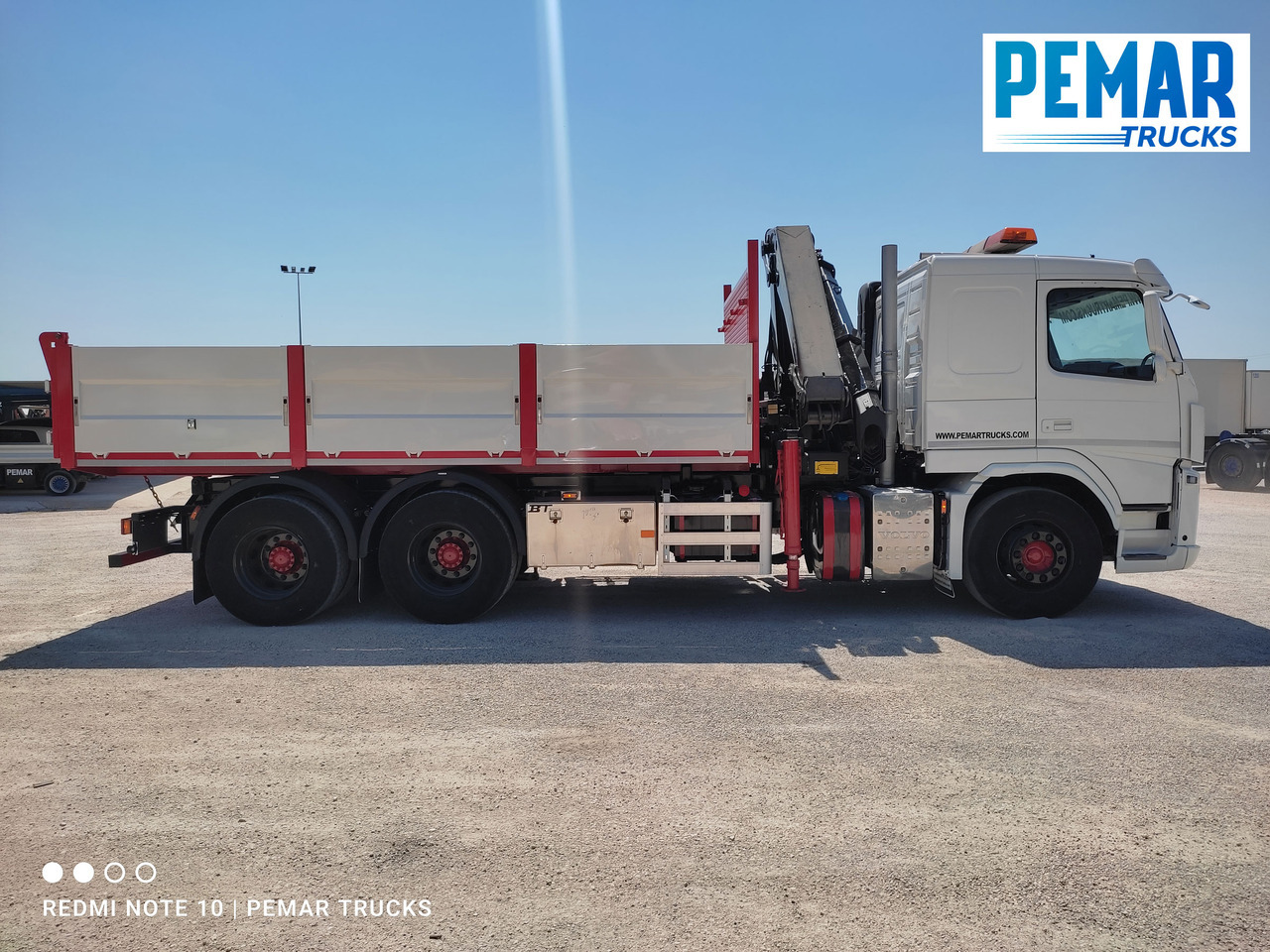 VOLVO FM 440 6X4 GRUA BASCULANTE - Autocarro ribaltabile, Camion con gru: foto 5 VOLVO FM 440 6X4 GRUA BASCULANTE - Autocarro ribaltabile, Camion con gru: foto 5