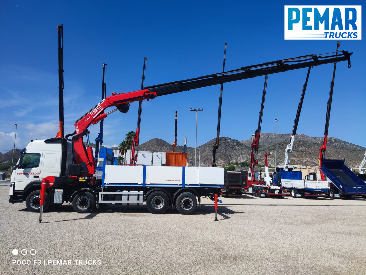 VOLVO FM 500 8X2 GRUA CAJA FIJA 32T - Camion con gru: foto 4 VOLVO FM 500 8X2 GRUA CAJA FIJA 32T - Camion con gru: foto 4