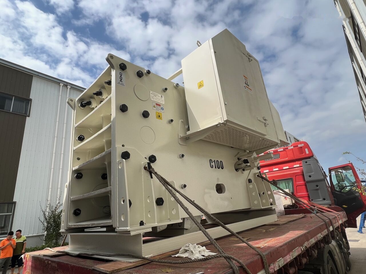 Kinglink NEW C100 JAW CRUSHER | SILEX STONE CRUSHING PLANT - Frantoio a mascelle: foto 1 Kinglink NEW C100 JAW CRUSHER | SILEX STONE CRUSHING PLANT - Frantoio a mascelle: foto 1