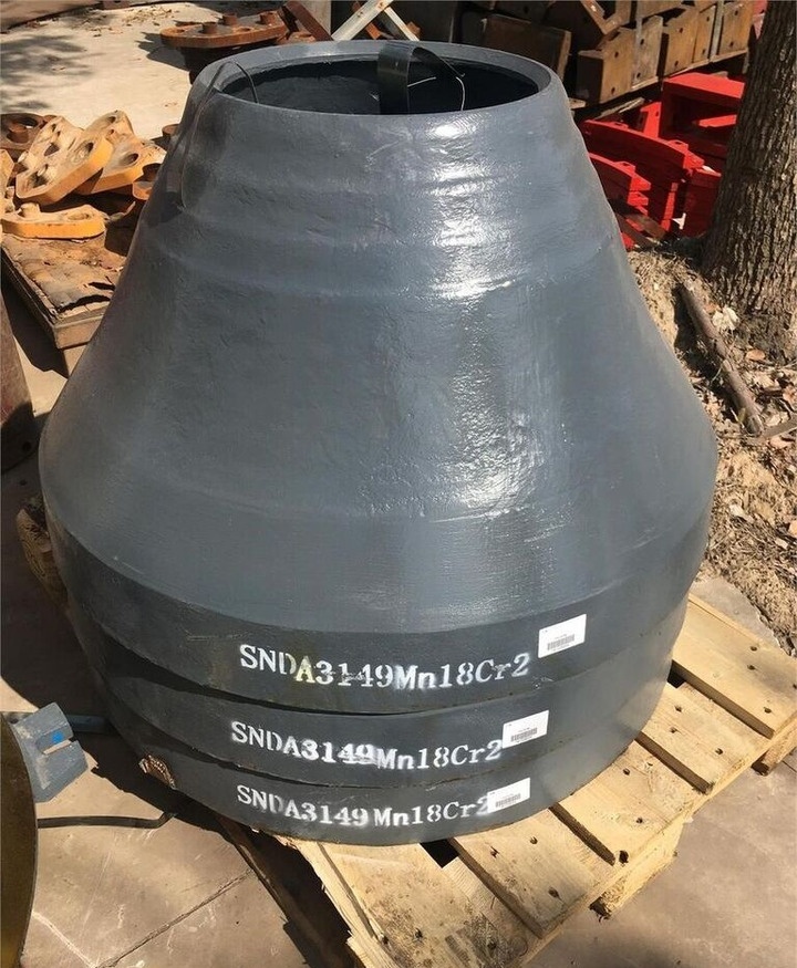 Mantle and Concave fit Sandvik CH430 for Sandvik crusher - Ricambi per Impianto di frantumazione: foto 3 Mantle and Concave fit Sandvik CH430 for Sandvik crusher - Ricambi per Impianto di frantumazione: foto 3