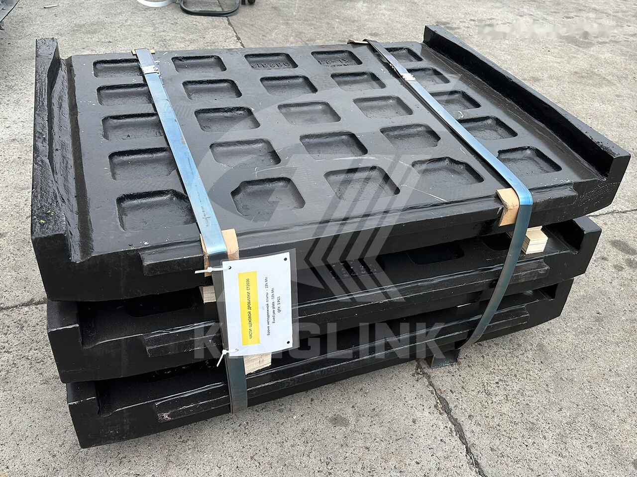 Movable and Fixed Jaw Plates for CT2036 CT3042 | Kinglink 17003346 for crusher - Ricambi per Impianto di frantumazione: foto 3 Movable and Fixed Jaw Plates for CT2036 CT3042 | Kinglink 17003346 for crusher - Ricambi per Impianto di frantumazione: foto 3