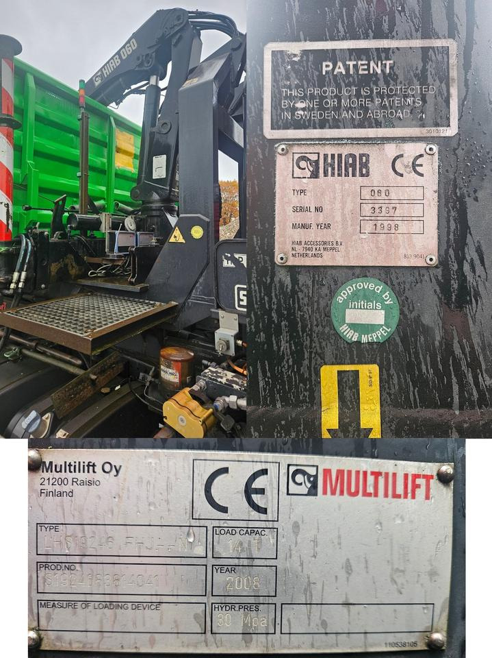 Mercedes Benz Actros | HIAB | Abroller | Kranwagen | 2008 - Autocarro con pianale/ Cassone fisso: foto 4 Mercedes Benz Actros | HIAB | Abroller | Kranwagen | 2008 - Autocarro con pianale/ Cassone fisso: foto 4