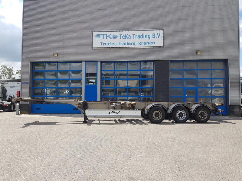 Fliegl SDS 380 MULTI BPW Disc Lift axle - Semirimorchio portacontainer/ Caisse interchangeable: foto 2 Fliegl SDS 380 MULTI BPW Disc Lift axle - Semirimorchio portacontainer/ Caisse interchangeable: foto 2