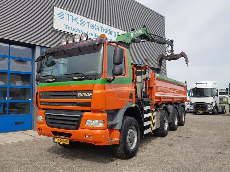 Ginaf X 4343 TS 8x6 Kipper kraan HMF 2020 - Autocarro ribaltabile: foto 3 Ginaf X 4343 TS 8x6 Kipper kraan HMF 2020 - Autocarro ribaltabile: foto 3