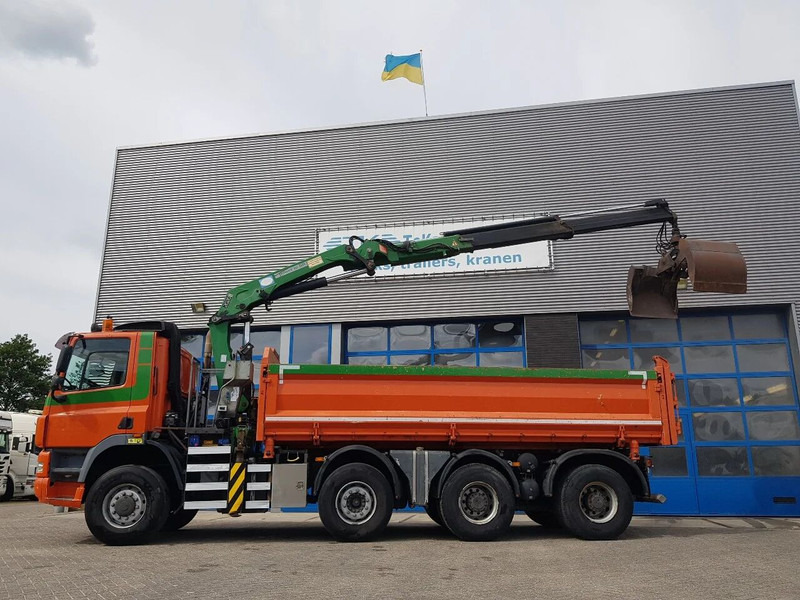 Ginaf X 4343 TS 8x6 Kipper kraan HMF 2020 - Autocarro ribaltabile: foto 4 Ginaf X 4343 TS 8x6 Kipper kraan HMF 2020 - Autocarro ribaltabile: foto 4