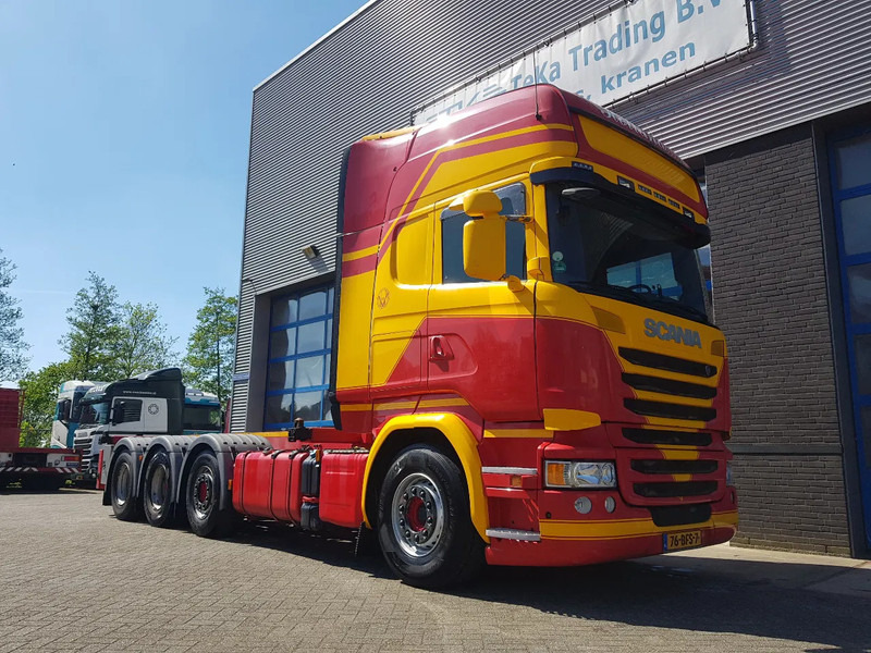 Scania R450 8x2 Topline ADR EX/II, EX/III, FL en AT SCR only - Autocarro portacontainer/ Caisse interchangeable: foto 5 Scania R450 8x2 Topline ADR EX/II, EX/III, FL en AT SCR only - Autocarro portacontainer/ Caisse interchangeable: foto 5
